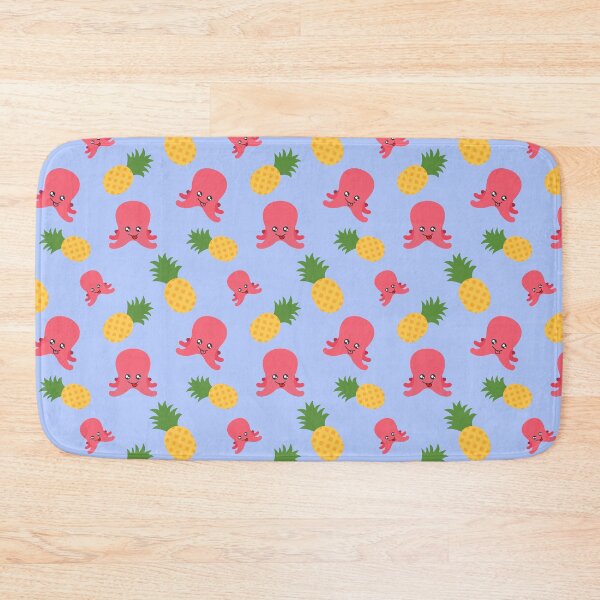 Item preview, Pineapple and Octopus Pattern designed and sold by Patternsthetic.