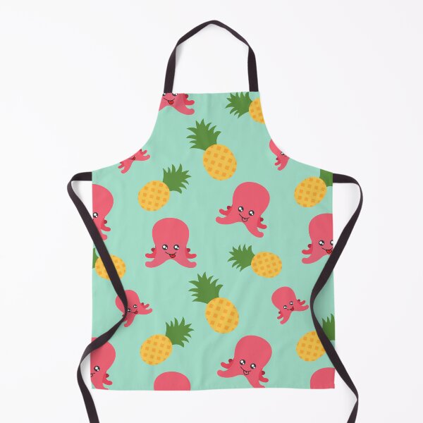 Item preview, Pineapple and Octopus Pattern designed and sold by Patternsthetic.