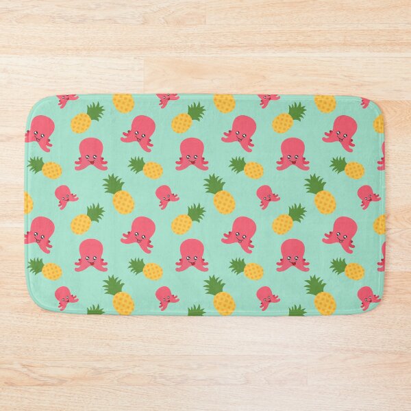Item preview, Pineapple and Octopus Pattern designed and sold by Patternsthetic.