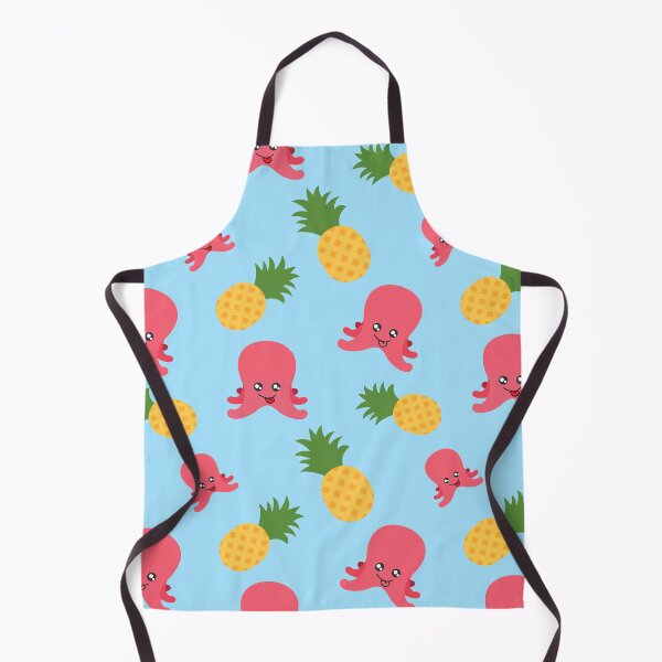 Item preview, Pineapple and Octopus Pattern designed and sold by Patternsthetic.