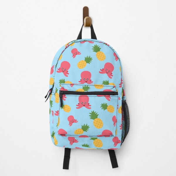 Item preview, Pineapple and Octopus Pattern designed and sold by Patternsthetic.