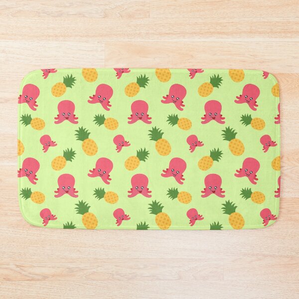 Item preview, Pineapple and Octopus Pattern designed and sold by Patternsthetic.