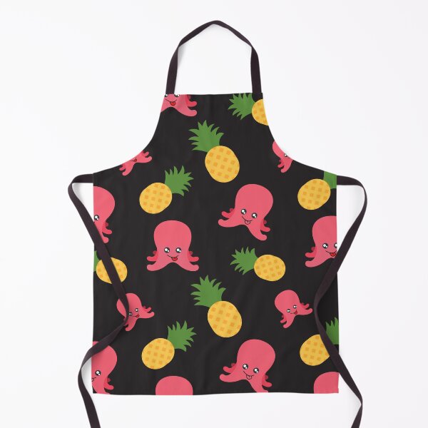 Item preview, Pineapple and Octopus Pattern designed and sold by Patternsthetic.