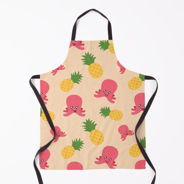 Item preview, Pineapple and Octopus Pattern designed and sold by Patternsthetic.