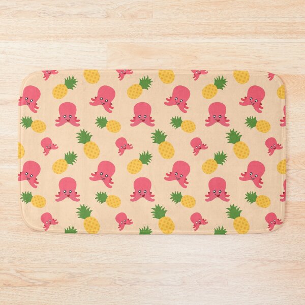 Item preview, Pineapple and Octopus Pattern designed and sold by Patternsthetic.