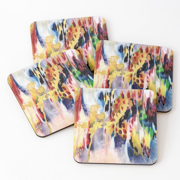 Item preview, Honey - Abstract Art by K Coleman Hinners designed and sold by Karma Art Studio.