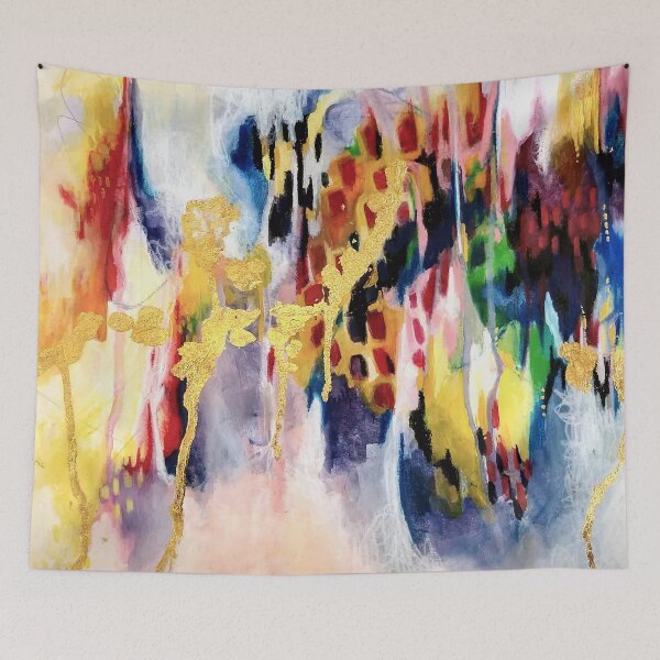 Item preview, Honey - Abstract Art by K Coleman Hinners designed and sold by Karma Art Studio.