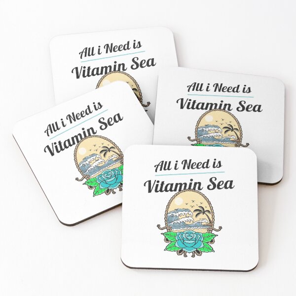 Item preview, All I need is Vitamin Sea designed and sold by Sam Artist.