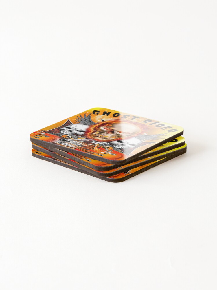 Thumbnail 4 of 5, Coasters (Set of 4), GHOST RIDER designed and sold by farfalla68.
