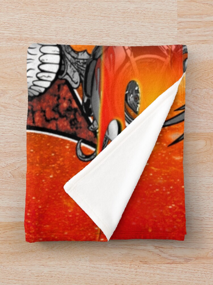 Thumbnail 3 of 6, Throw Blanket, GHOST RIDER designed and sold by farfalla68.