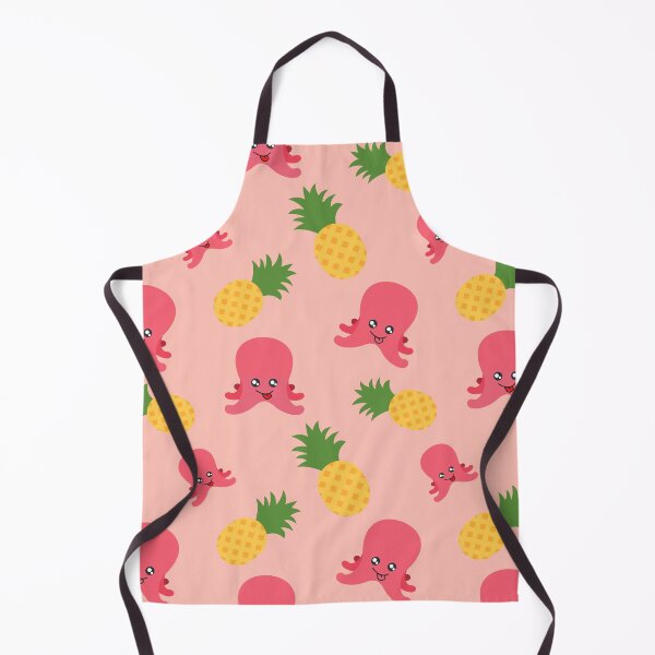 Item preview, Pineapple and Octopus Pattern designed and sold by Patternsthetic.