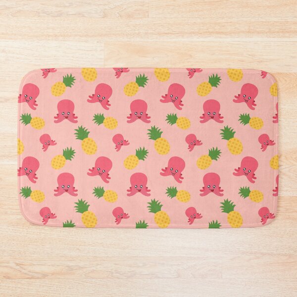 Item preview, Pineapple and Octopus Pattern designed and sold by Patternsthetic.