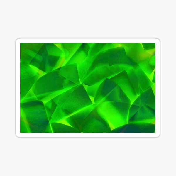 Vista previa del artículo con la obra «Green Crystal Stones», diseñado y vendido por mavicfe.