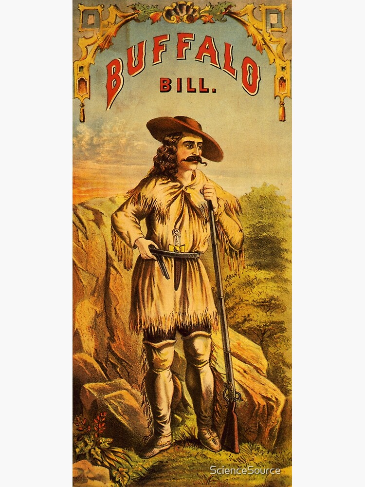 Wild West Buffalo Bill American History Performer in Buckskin