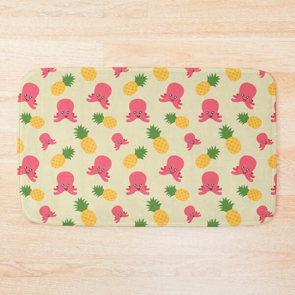 Item preview, Pineapple and Octopus Pattern designed and sold by Patternsthetic.