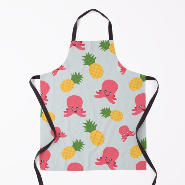 Item preview, Pineapple and Octopus Pattern designed and sold by Patternsthetic.