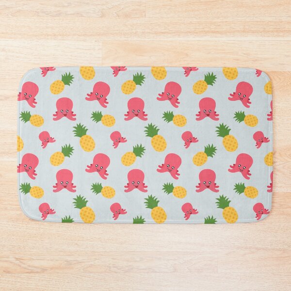 Item preview, Pineapple and Octopus Pattern designed and sold by Patternsthetic.