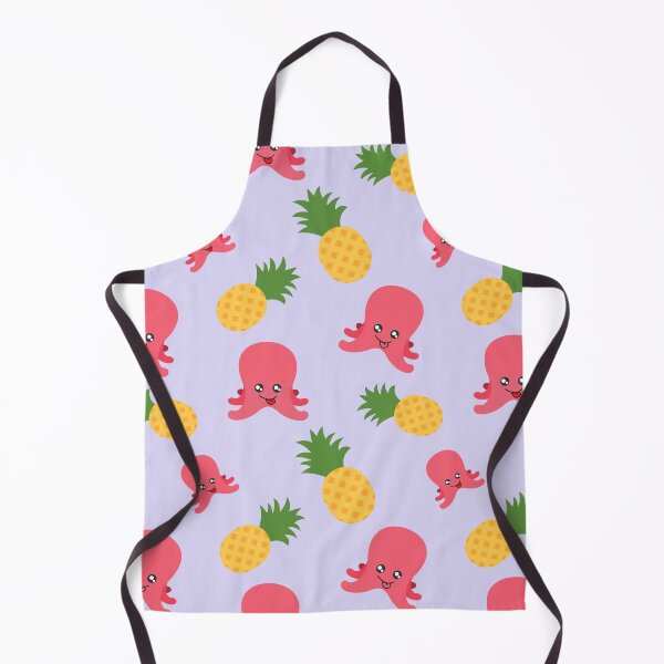Item preview, Pineapple and Octopus Pattern designed and sold by Patternsthetic.
