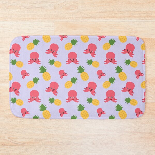 Item preview, Pineapple and Octopus Pattern designed and sold by Patternsthetic.