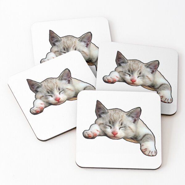 Item preview, Sleeping cat designed and sold by Kristikniceart.