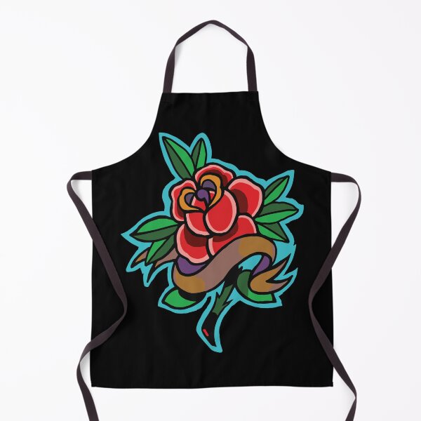 Item preview, Traditional Rose Flash Tattoo Artwork  designed and sold by Customkitstudio.