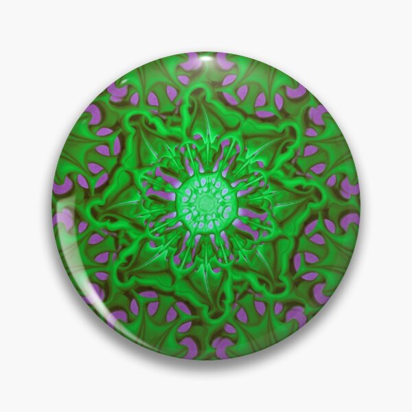 Item preview, Bee Bloom round 3 Sunrise nature flower pattern designed and sold by bryansteward.