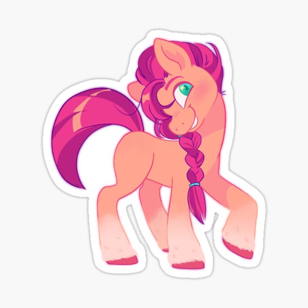 Item preview, Sunny Starscout sticker! designed and sold by umbrellamachine.