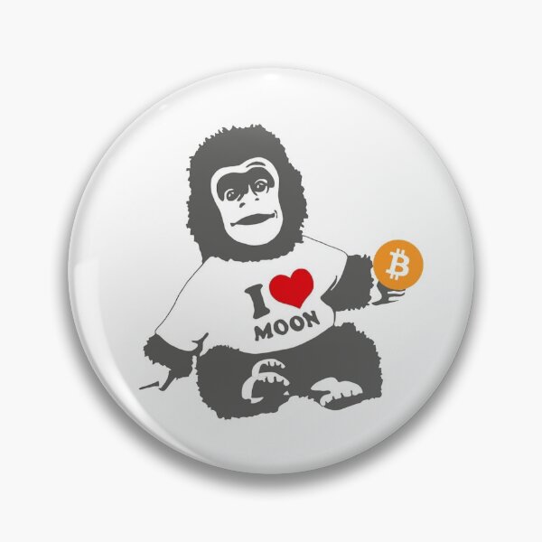 Aperçu de l'œuvre J'aime Moon Bitcoin créée et vendue par BlockchainGear.
