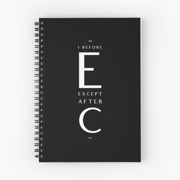 Item preview,  I before e except after c designed and sold by Kpnuts1.