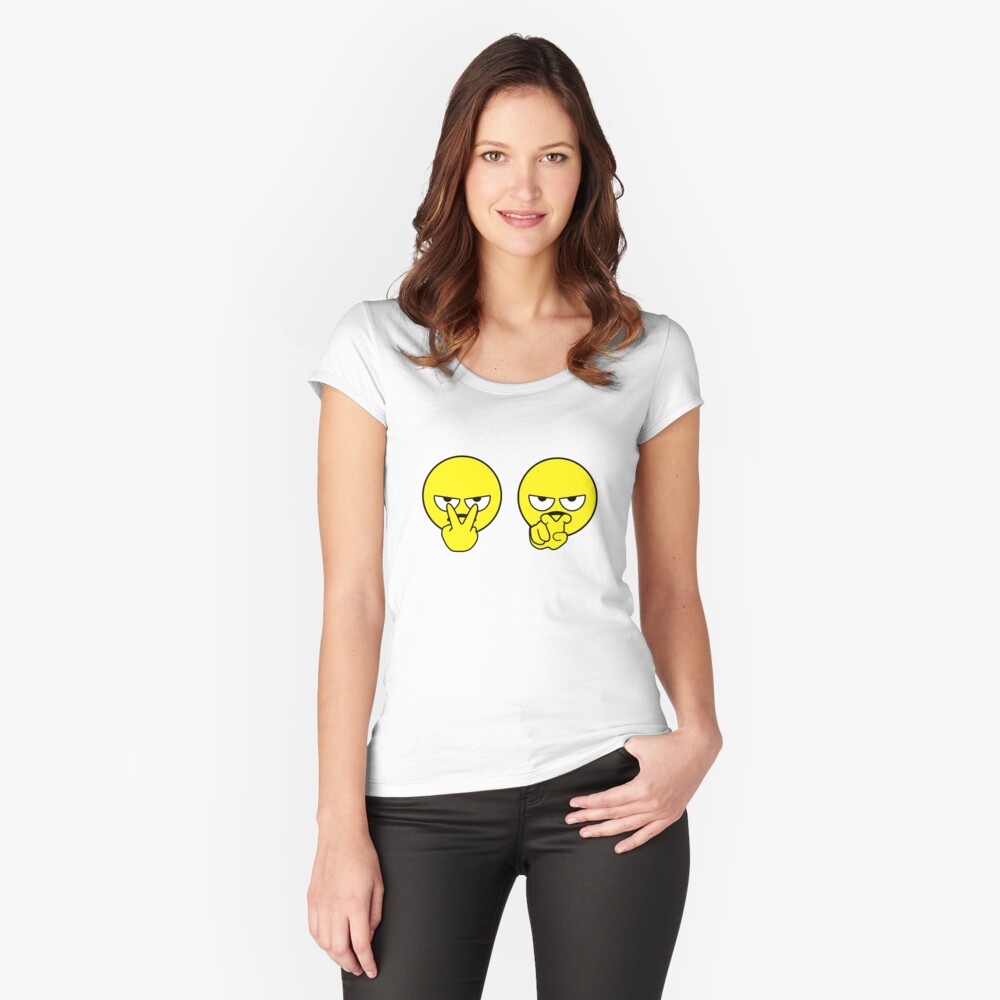 Womens Lidl Emoji T Shirt M 8-10 Fan Collection Merch NWT
