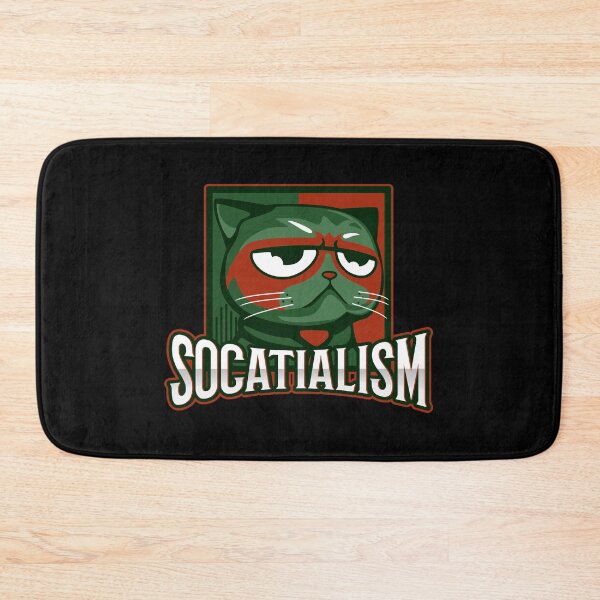 Item preview, Socatialism Chairman Cat Funny designed and sold by WPahat.