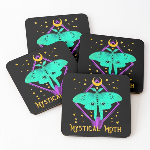 Item preview, Mystical Moth Luna Moth Butterfly Moon Goblincore designed and sold by funnytshirtemp.