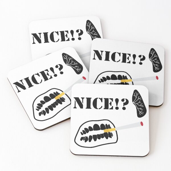 Item preview, Black Teeth Black Lung, NICE!? ---- Anti-Smoking designed and sold by Moyanana.
