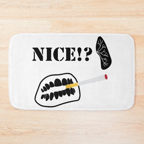 Item preview, Black Teeth Black Lung, NICE!? ---- Anti-Smoking designed and sold by Moyanana.