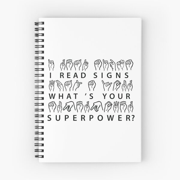 Item preview, I Read Signs Whats Your Superpower? designed and sold by TravelScientist.