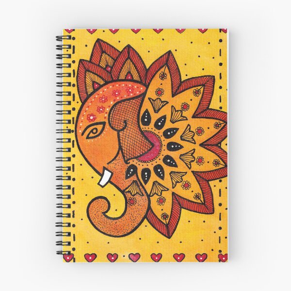 Item preview, Ganesha with Flower designed and sold by doodlenidhi.