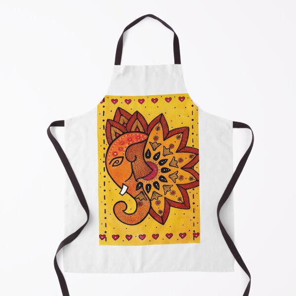 Item preview, Ganesha with Flower designed and sold by doodlenidhi.