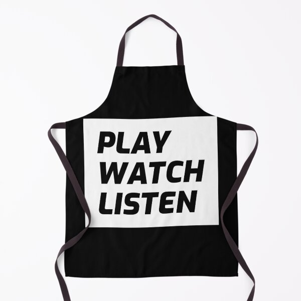 Item preview, Play Watch Listen T-shirts and Apparel Design designed and sold by MucciStore.