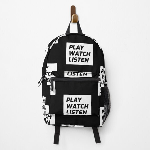 Item preview, Play Watch Listen T-shirts and Apparel Design designed and sold by MucciStore.