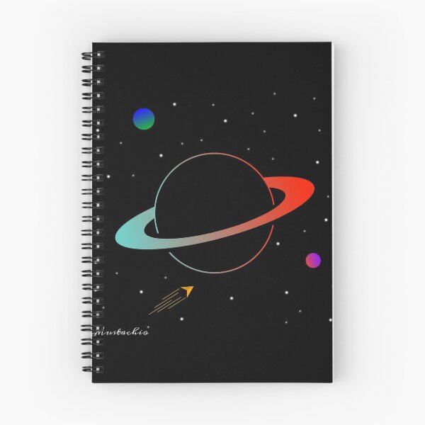 Item preview, Saturn Spacetime designed and sold by Mustachio-Draws.