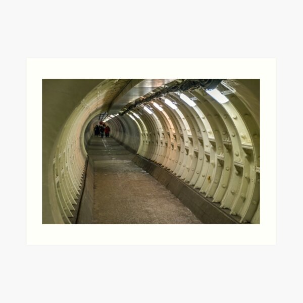 Greenwich Foot Tunnel, London Art Print