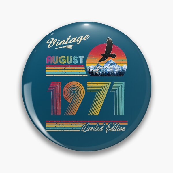 Artikelvorschau, Jahrgang August 1971 Geburtstag entworfen und verkauft von GreenSplash.