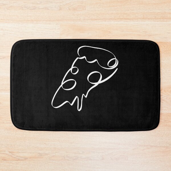 Item preview, PIZZA PIECE LINE ART | Gourmet is hungry Gourmet chef | To eat is to live designed and sold by yourtravelguide.