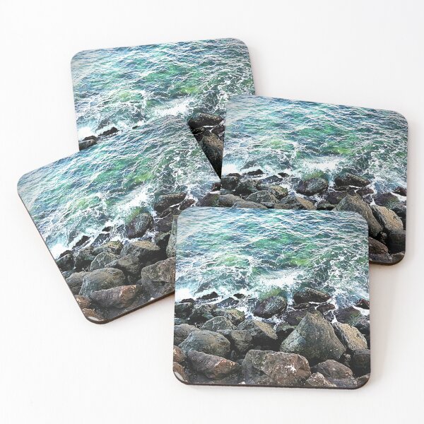 Item preview, The Water Hitting the Rocks designed and sold by HugsAndSnacks.