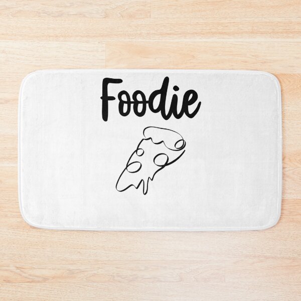 Item preview, FOODIE PIZZA PIECE LINE ART | Gourmet is hungry Gourmet chef | To eat is to live designed and sold by yourtravelguide.