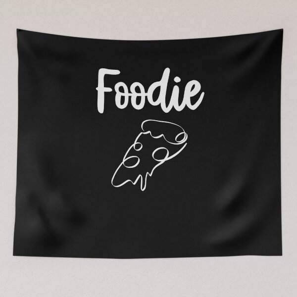Item preview, FOODIE PIZZA PIECE LINE ART | Gourmet is hungry Gourmet chef | To eat is to live designed and sold by yourtravelguide.