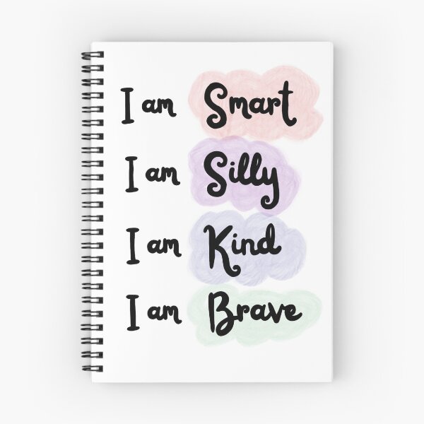 Item preview, I am Brave Positive Affirmations designed and sold by AnxiousDoodler.