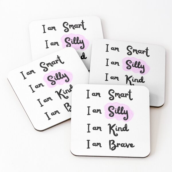 Item preview, I am Brave Positive Affirmations designed and sold by AnxiousDoodler.