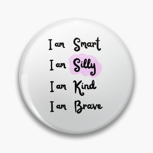 Item preview, I am Brave Positive Affirmations designed and sold by AnxiousDoodler.