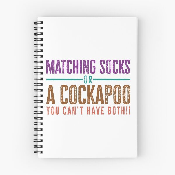 Item preview, Matching socks or a Cockapoo......you can't have both designed and sold by CarpenterPhoto.